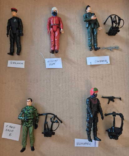 Vintage action force figures - vintage,