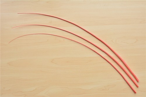 Stripped ostrich quill - stripped,