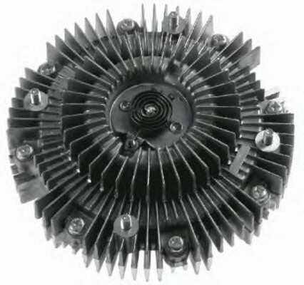 Clutch radiator fan - fan, for
