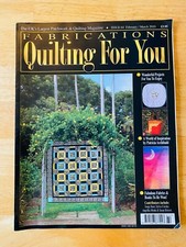 FABRICATIONS QUILTING FOR YOU 64 FEB MAR 2010 SONJA SHORT SYLVIA CRITCHER MONKS