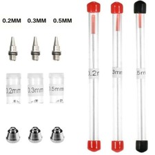 Airbrush Nozzle And Needle Replacement For Airbrushes Spray Model 0.2/0.3/0.5mm