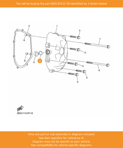 Yamaha oil seal bd3 - oil, seal,