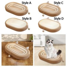 Oval Cat Scratch Pad Durable