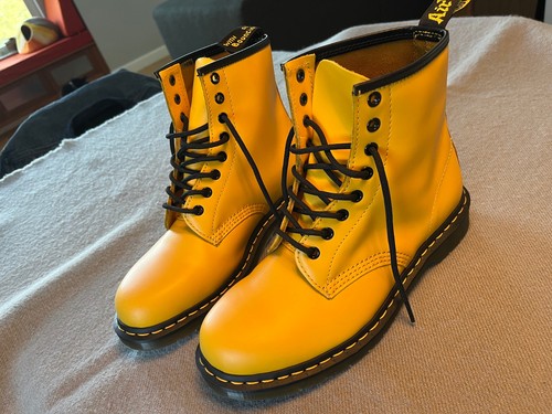 Doc martens 1480 yellow - martens,