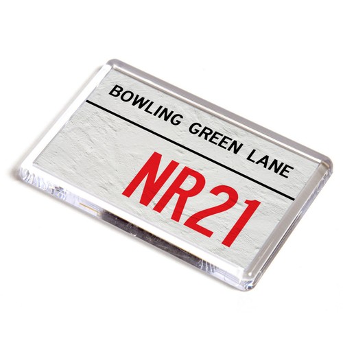 Fridge magnet bowling green - magnet,