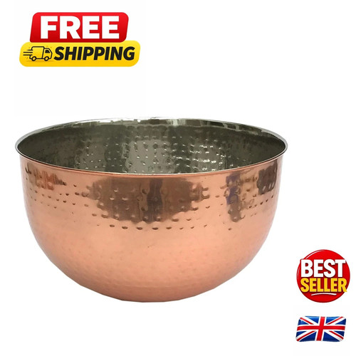 Elegant large hammered copper - elegant,
