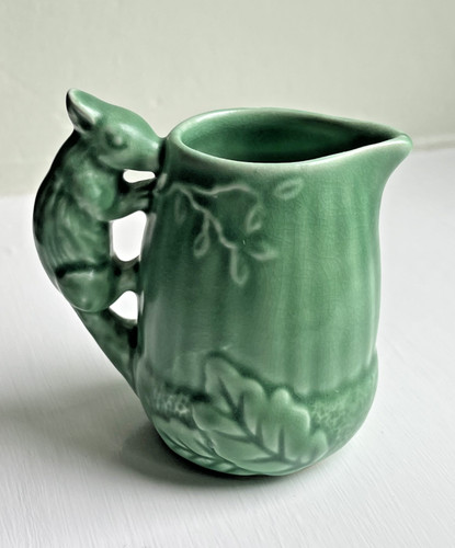 Vintage sylvac green squirrel - vintage,