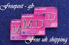 3 x TOP QUALITY SHARP MD-80