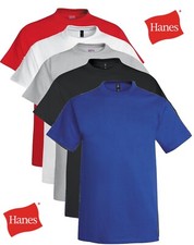 Hanes USA Beefy T TALL BLACK