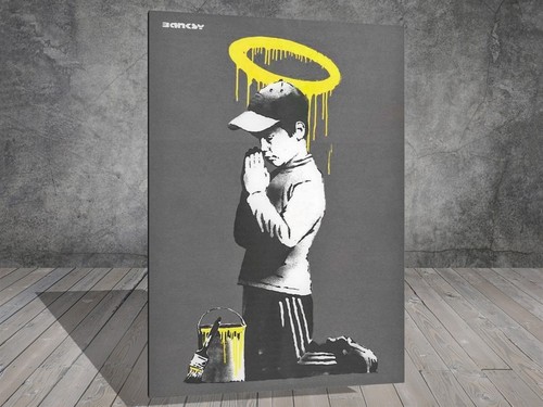 Banksy forgive our - banksy, us