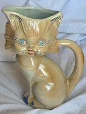 Vintage Unusual Large  Beige