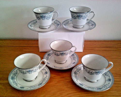 Noritake blue hill - , 5