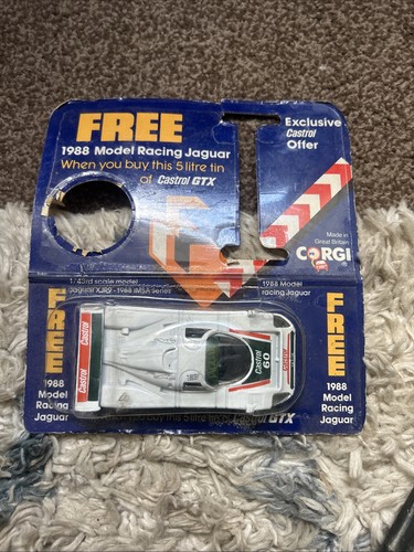 Corgi 1988 model racing jaguar - corgi,