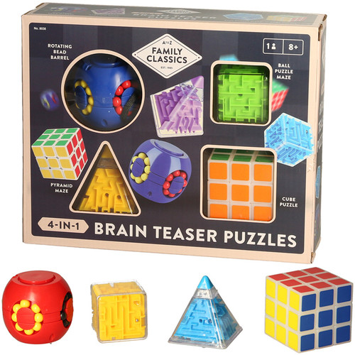 Brain teaser puzzle - brain, box