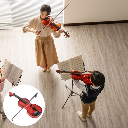 Brown plastic violin - toy, for