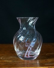 Caithness Pink Swirl Art Glass