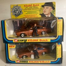 Corgi 1st edition 290 Kojak rare bald kojak badge and black crocker