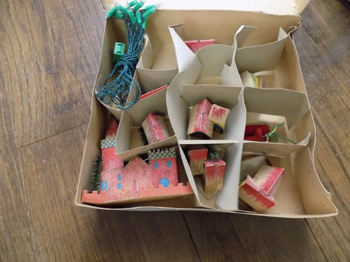 Vtg set lot christmas mini - vtg,
