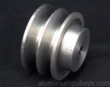 Aluminium V Pulley 2 Grooves A / SPA Section 2.1/4" - 4" Vee Pulley for V Belt