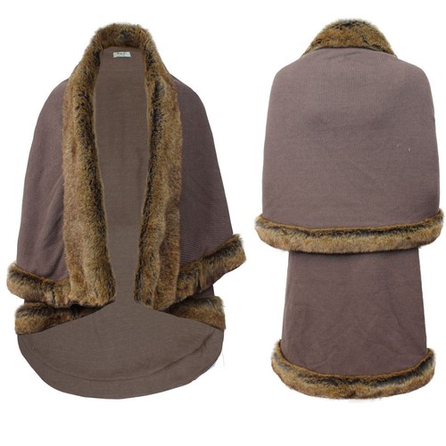 Ladies women faux fur - faux, trim
