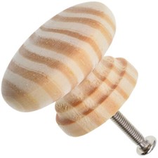 PINE WOODEN KNOBS SMALL-LARGE