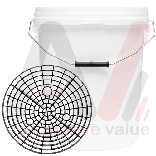 Litre white car wash - white, bucket