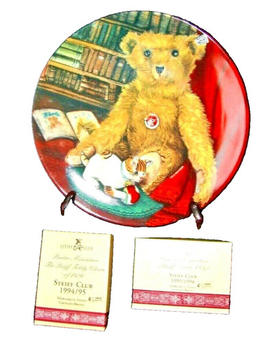 Steiff club collector plate - steiff,