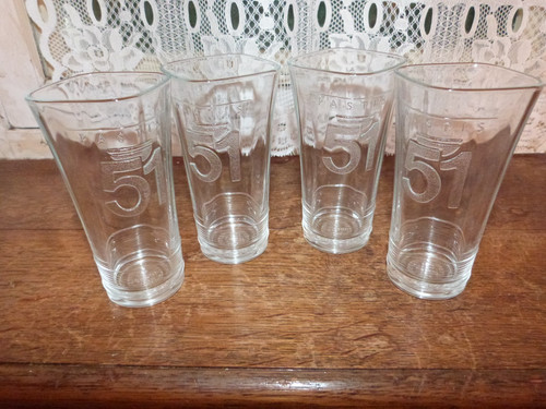 Rare square top pastis - pastis, 51