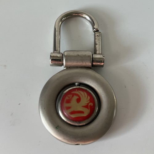 Vintage vauxhall key ring - key,