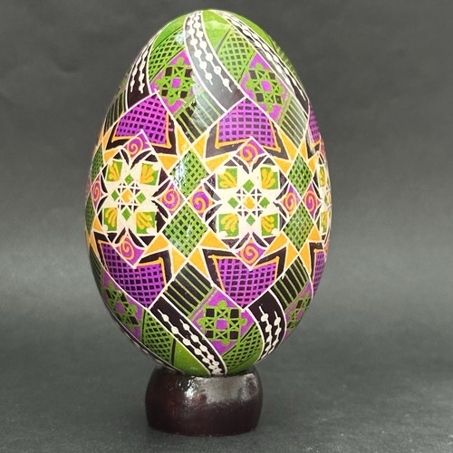 Real ukrainian pysanky goose - pysanky.,