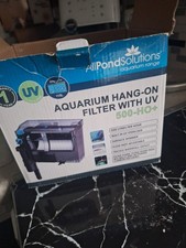 All Pond Solutions 500HO Hang On Back Aquarium Filter - 115 L