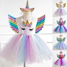 NEW Kids Unicorn Fancy Dress