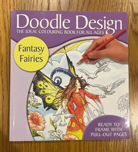 Doodle design fantasy fairies - design,