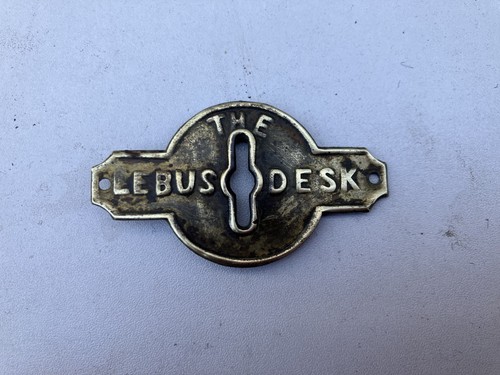 Vintage brass escutchieon - vintage,