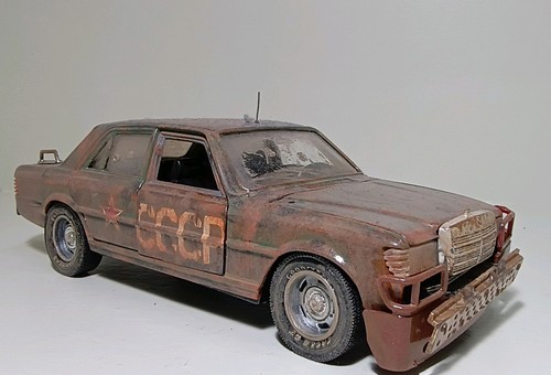 Scale mercedes benz 450 - 1/24,