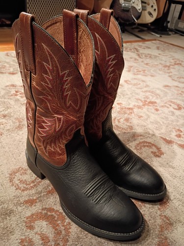 Ariat stockman black brown - ariat,