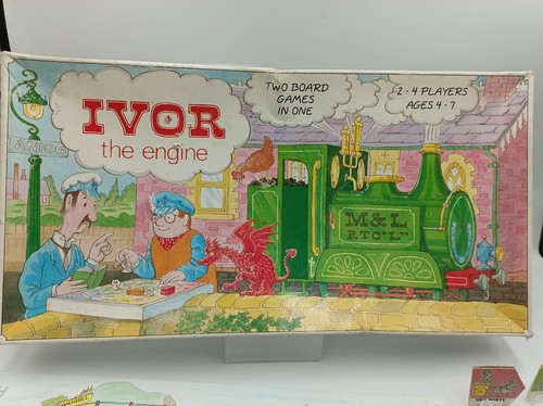 Ivor the engine board game - ivor,