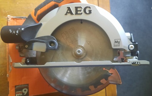 Aeg circular saw used once - aeg,