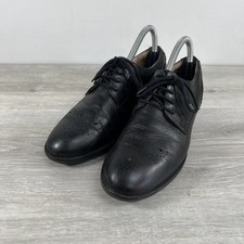 Clarks Cushion Plus Shoes Women's UK 5.5 D Black Leather Lace Up Smart Casual