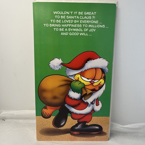 Vtg garfield giant - vtg, christmas
