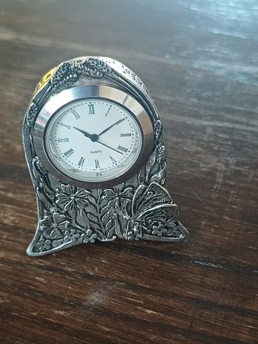 Silver scenes mini - mini, clock