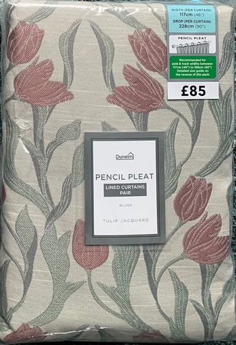 Dunelm tulip jacquard - tulip,