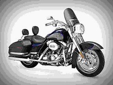 Harley Davidson CVO Road King 1800cc 1 A4 Photo Print