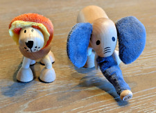 Set of 2 ANAMALZ Wooden Orange