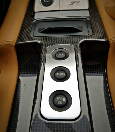 Ferrari f599 aluminum trim - ferrari,