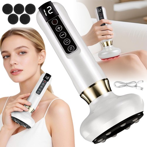Cupping massager with timer - with,