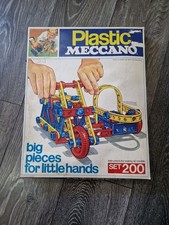 PLASTIC MECCANO SET 200 -
