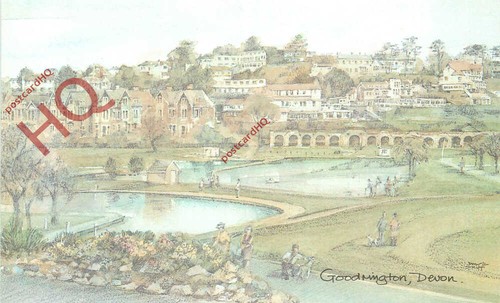 Picture postcard goodrington - picture, postcard,