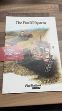 Fiat Tractor DT Book Leaflet