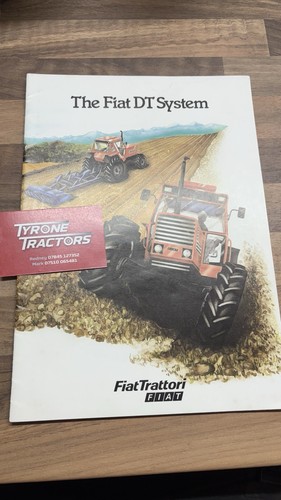 Fiat tractor book leaflet - fiat,